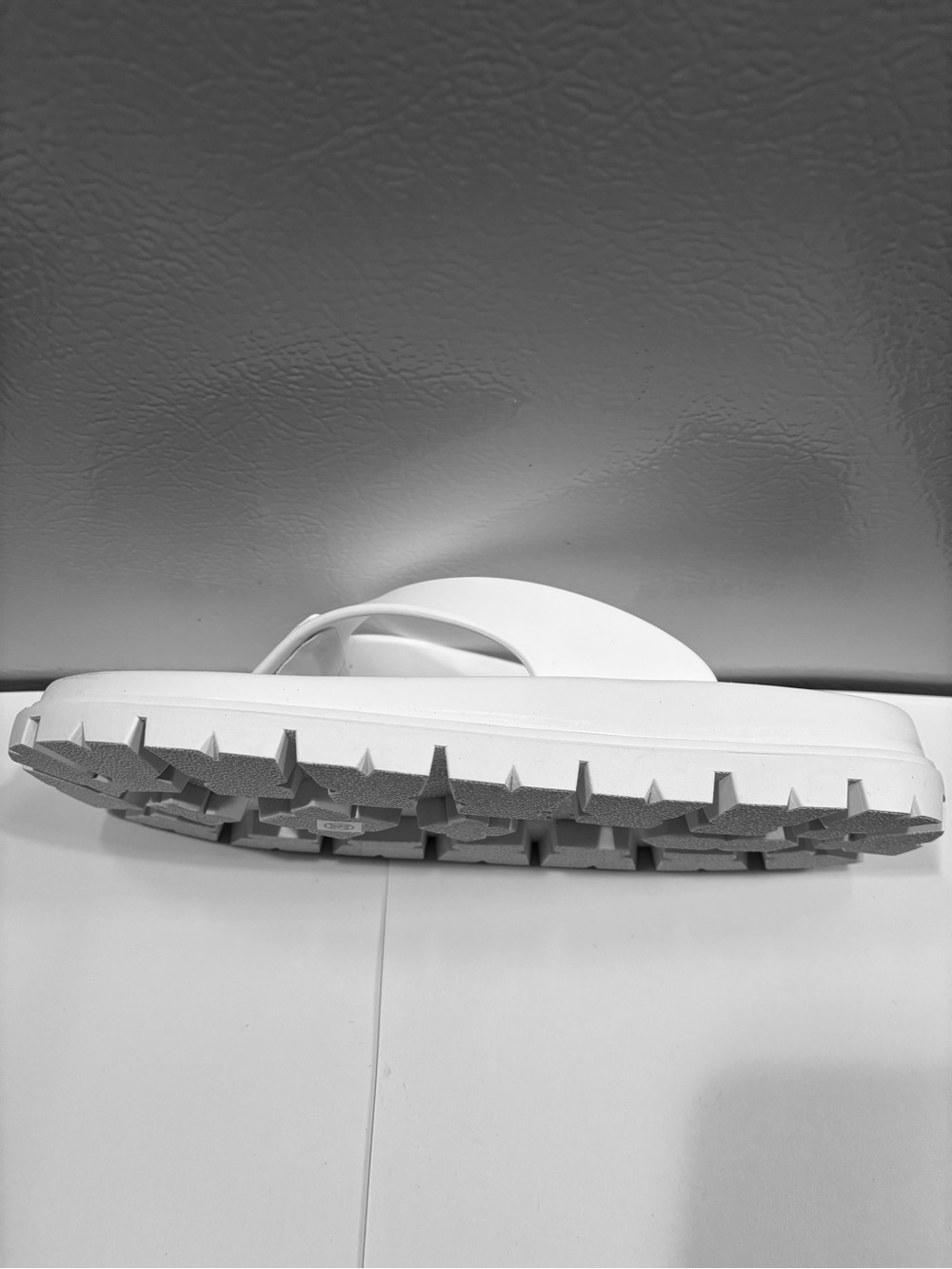 Prada White Chunky Platform Thong Sandals - Picture 3 of 5
